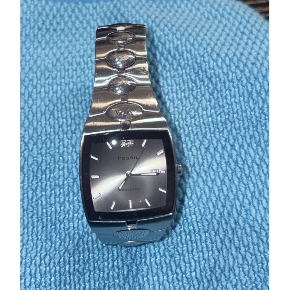 Men's Fossil Watch Arkitect FS-2879 New Battery